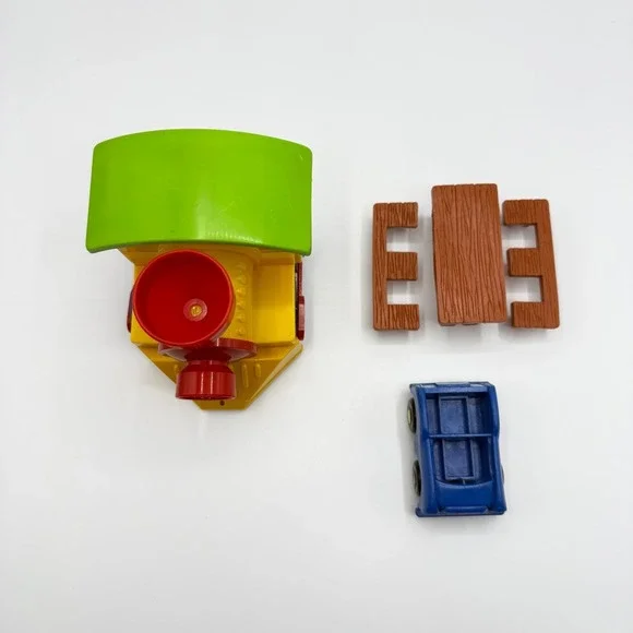 MacMagnet Family Car 1975 Ideal Think & Learn Live In Train Vintage - Picture 7 of 16